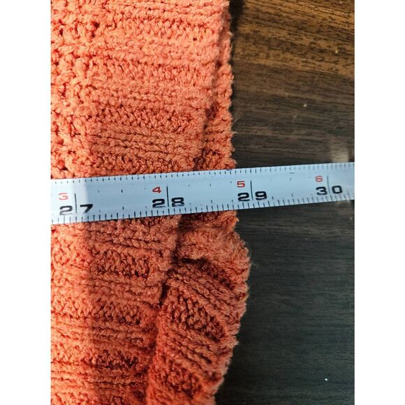 Soft Surroundings Orange V Neck Sweater Womens Size 3X - Picture 7 of 7